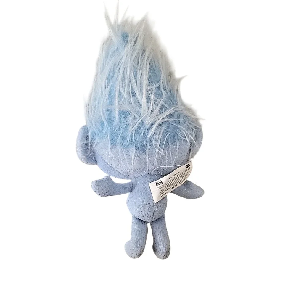 Hasbro DreamWorks‎ Trolls Guy Diamond Glitter Plush Doll B7616 Blue Sparkle 2015